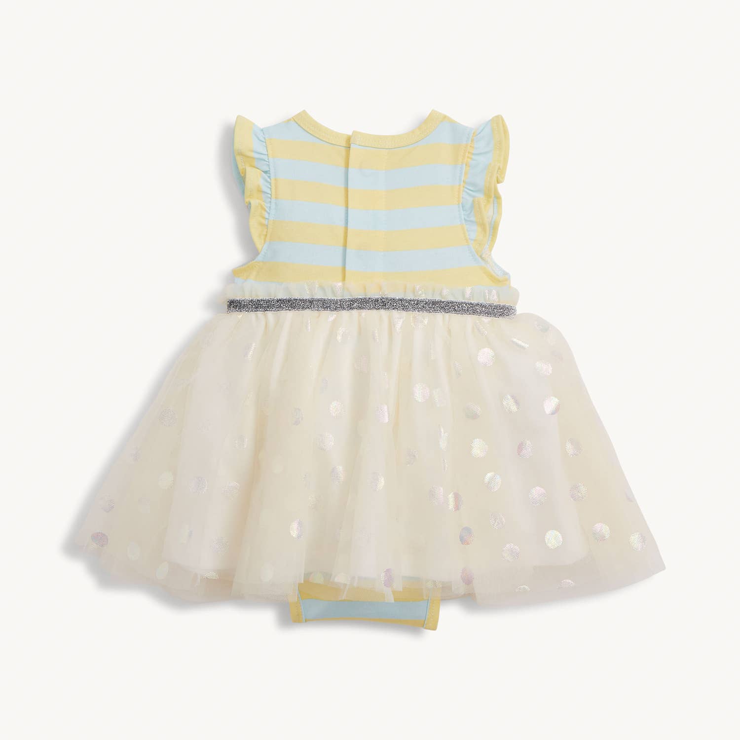 Magnetic Me Tutu Bodysuit Dress - Lemon Cream