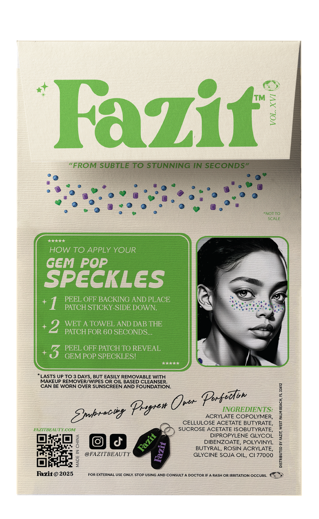 Fazit - Gem Pop Speckles Makeup Patches