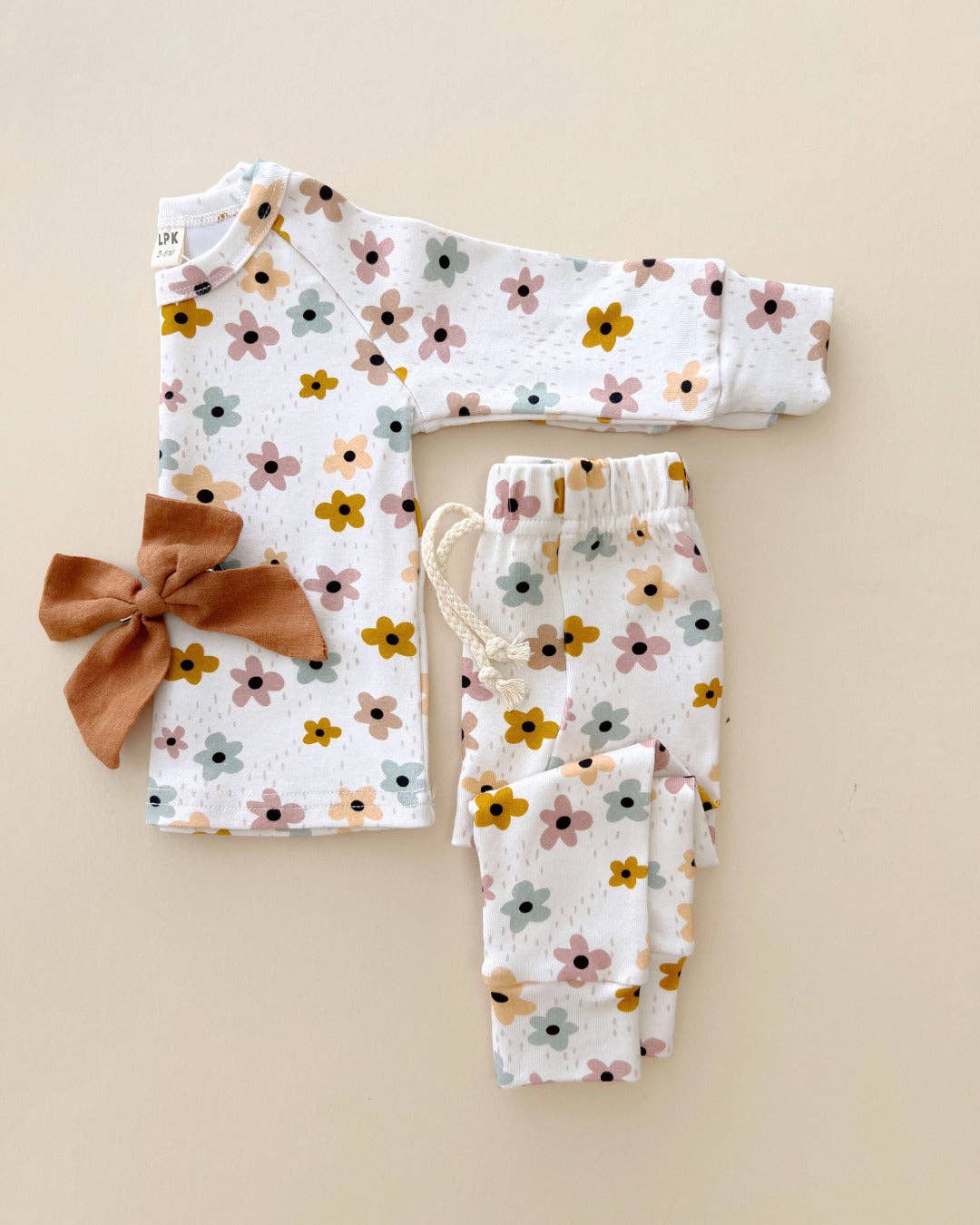 Lucky Panda Kids Lounge Set - Floral