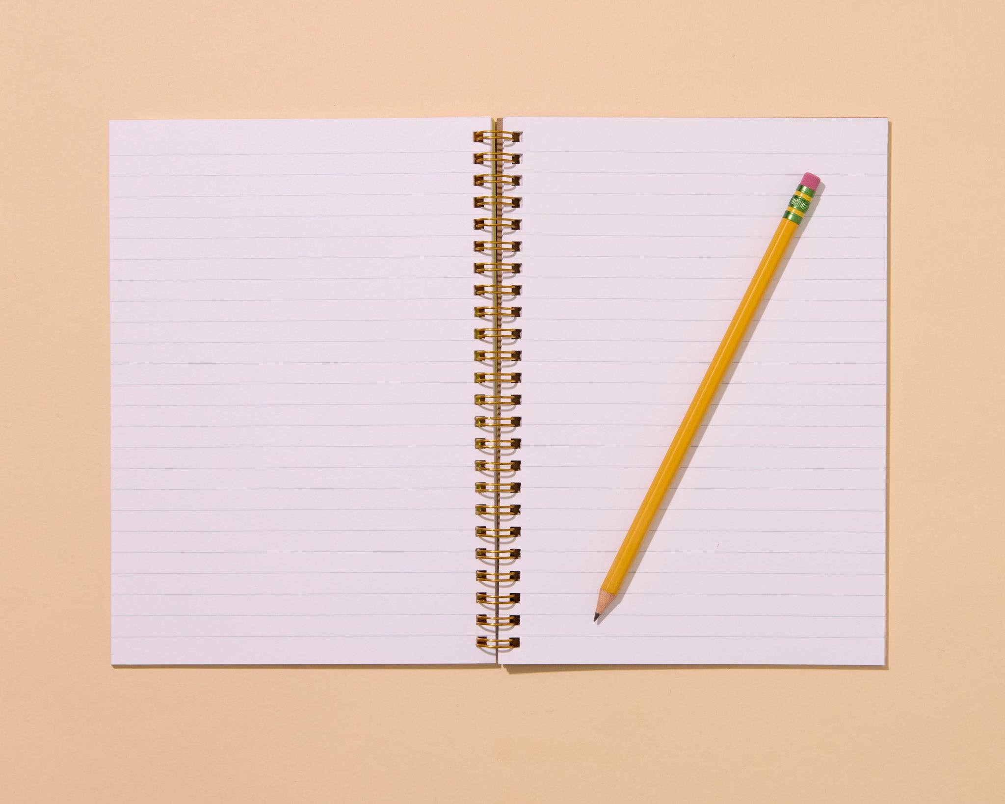 And Here We Are Spiral Notebook - Banana