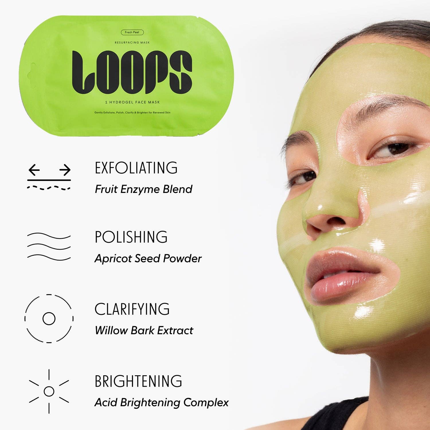 LOOPS Face Mask - Fresh Peel