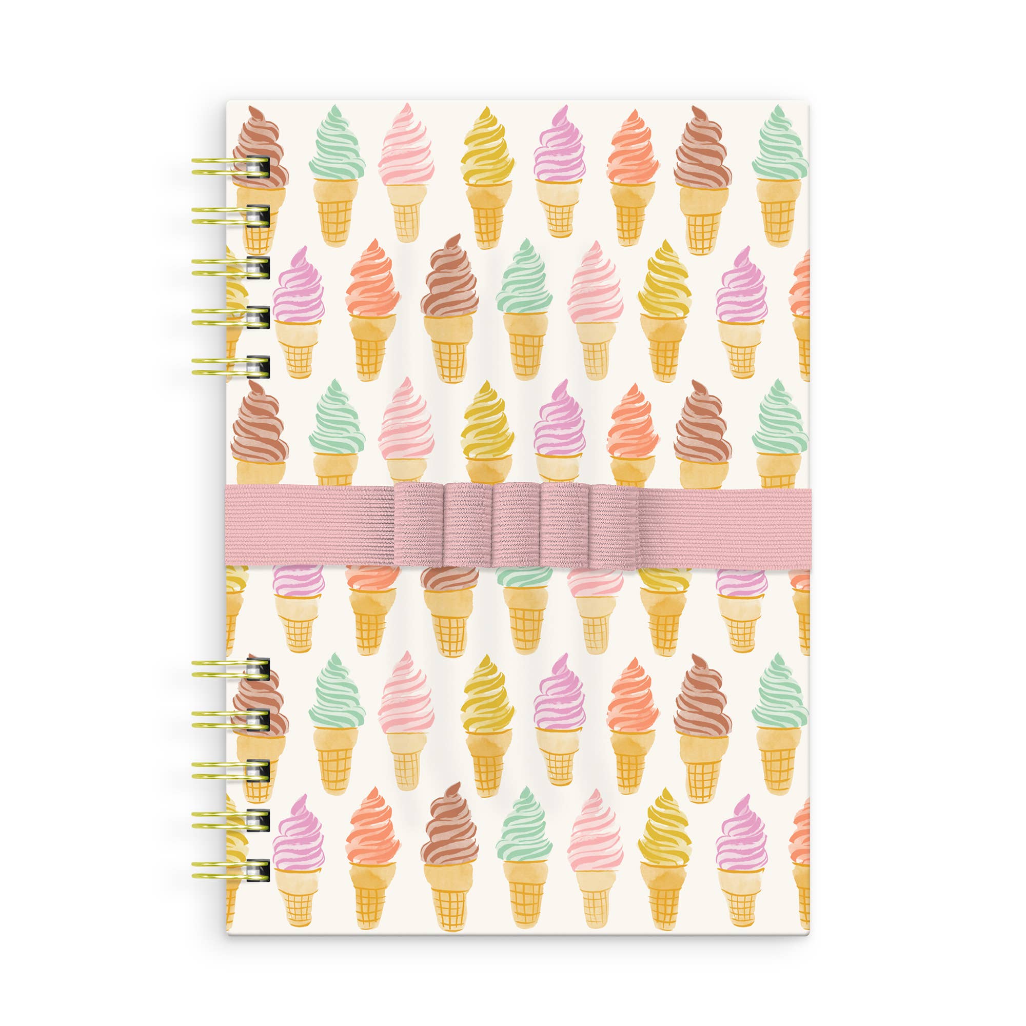 Studio Oh! - Cool & Creamy Harper Split-Spiral Notebook & Pen Set