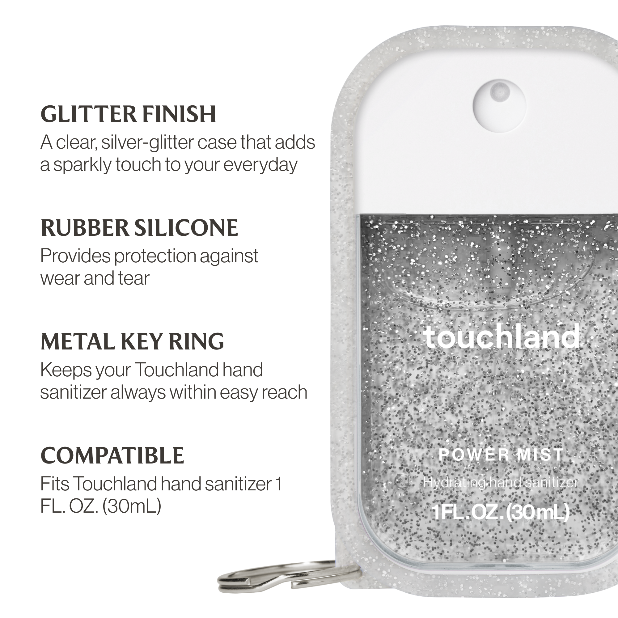 Touchland - Frosted Sparkle Hand Mist Case
