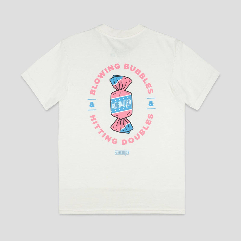 Baseballism - Adult T-Shirt - Bubbles and Doubles