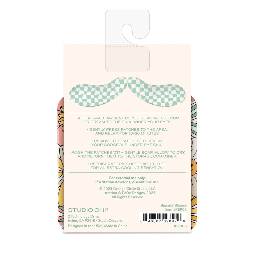 Studio Oh! - Beamin' Blooms Reusable Under-Eye Patches