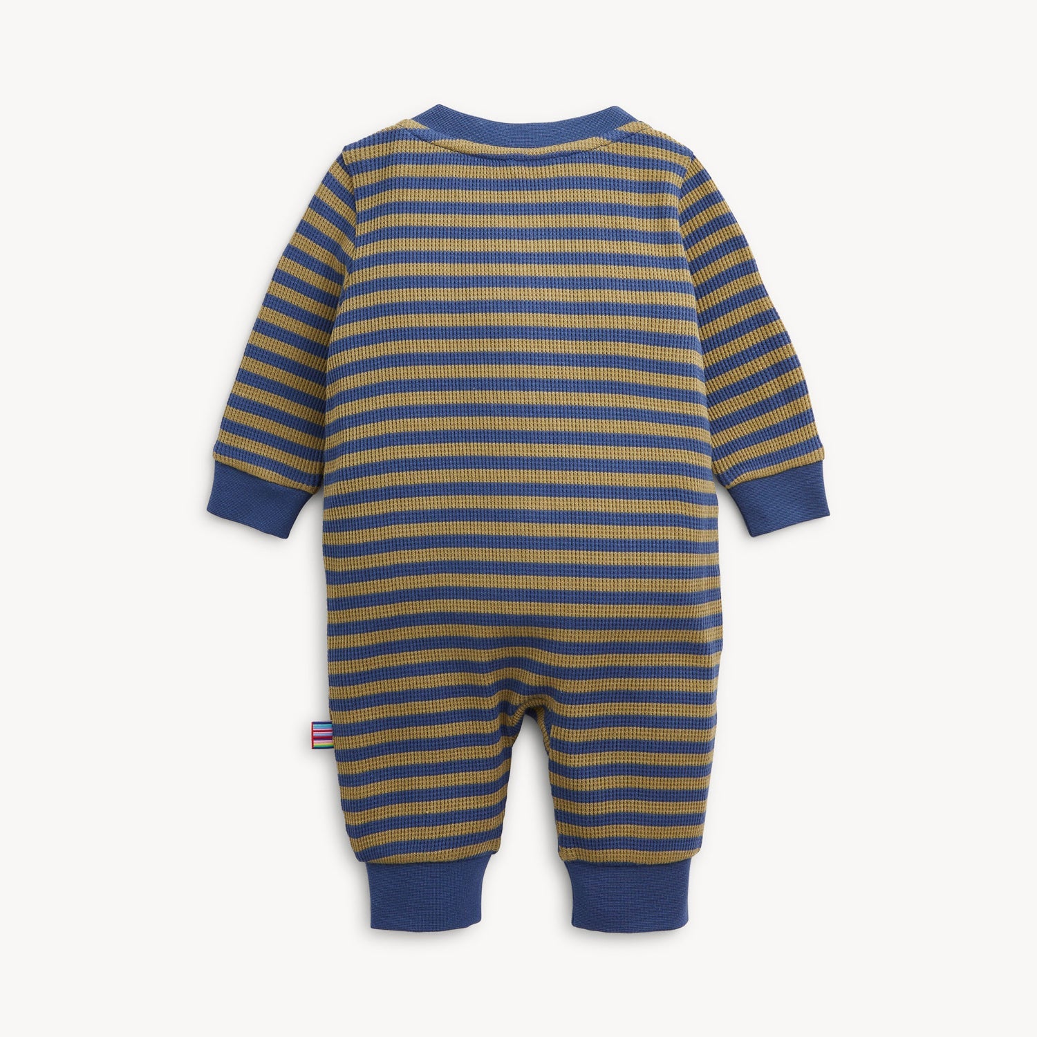 Magnetic Me Romper - Waffle Green Stripe