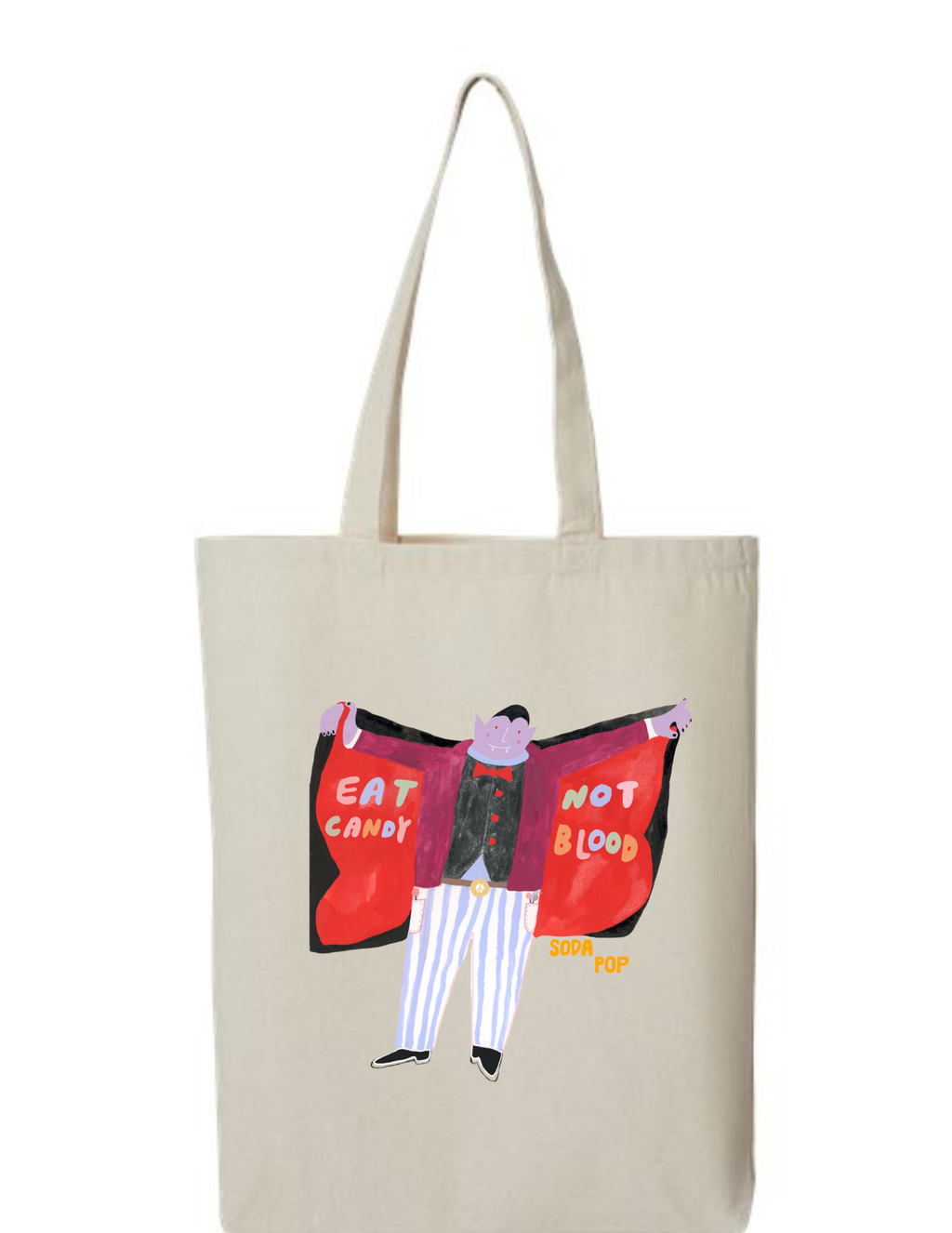 Soda Pop Halloween Bags - artist Jesse Silver