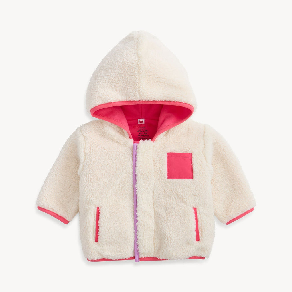 Magnetic Me Sherpa Jacket - Gentle Cream