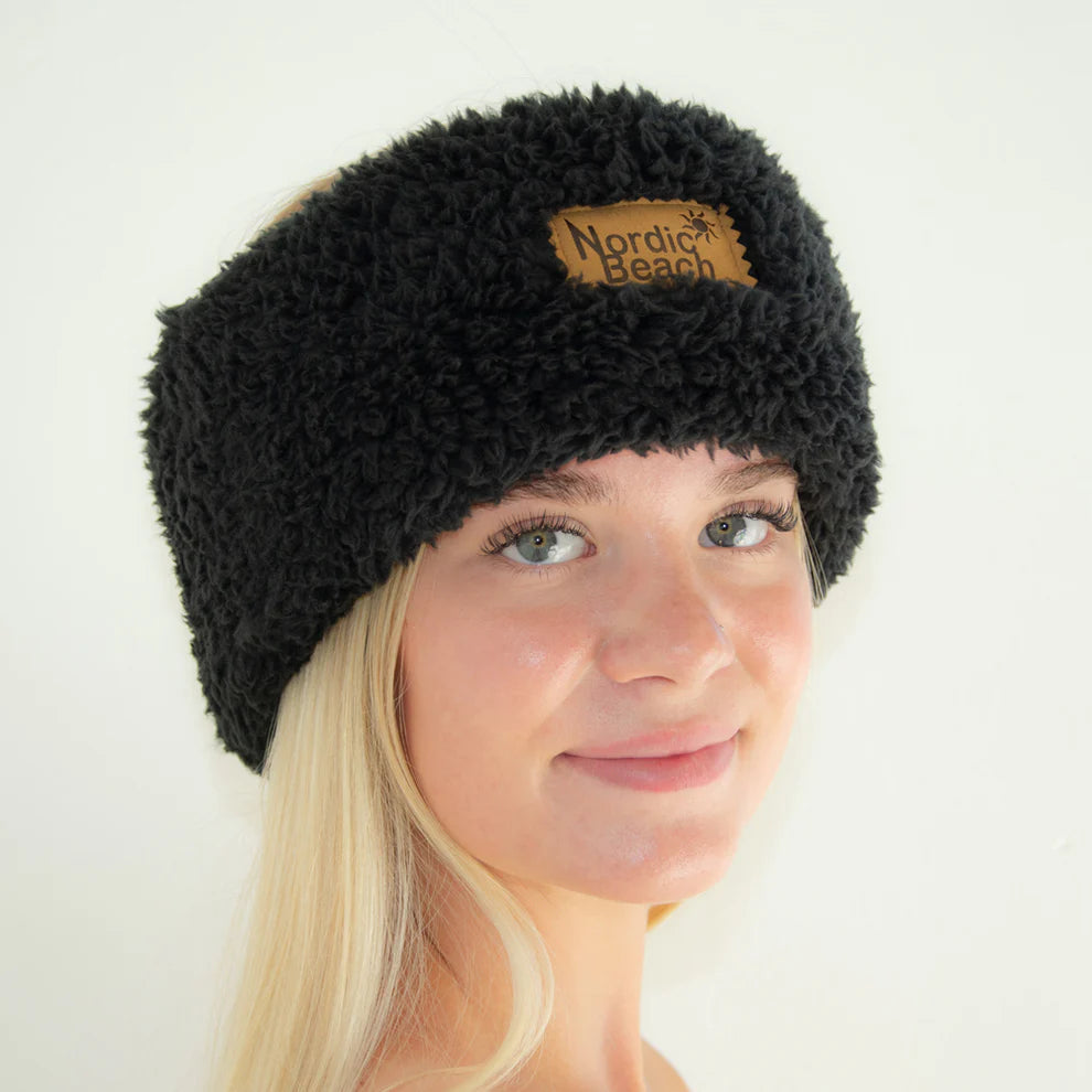 Nordic Beach - Black Licorice Head Wrap