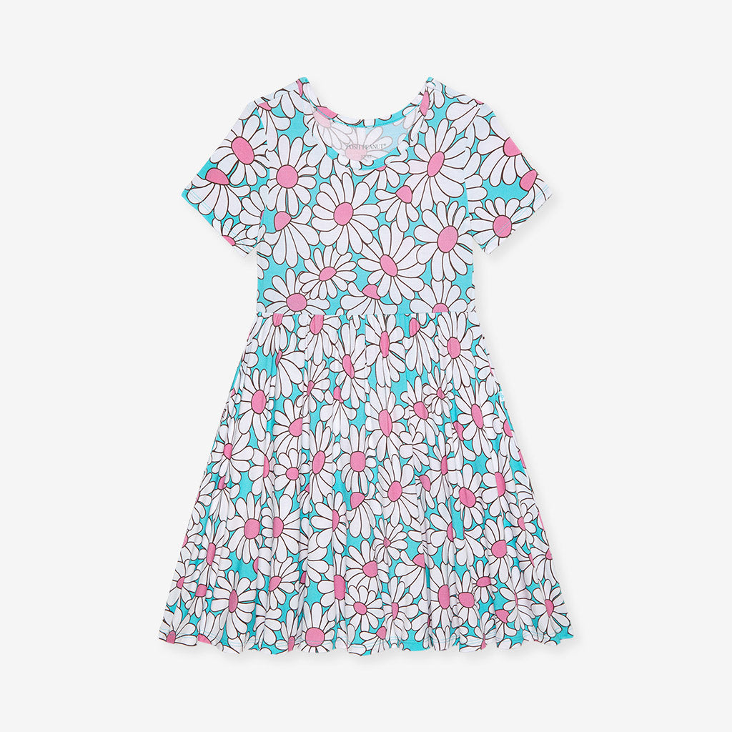 Posh Peanut Twirl Dress - Retro Daisy