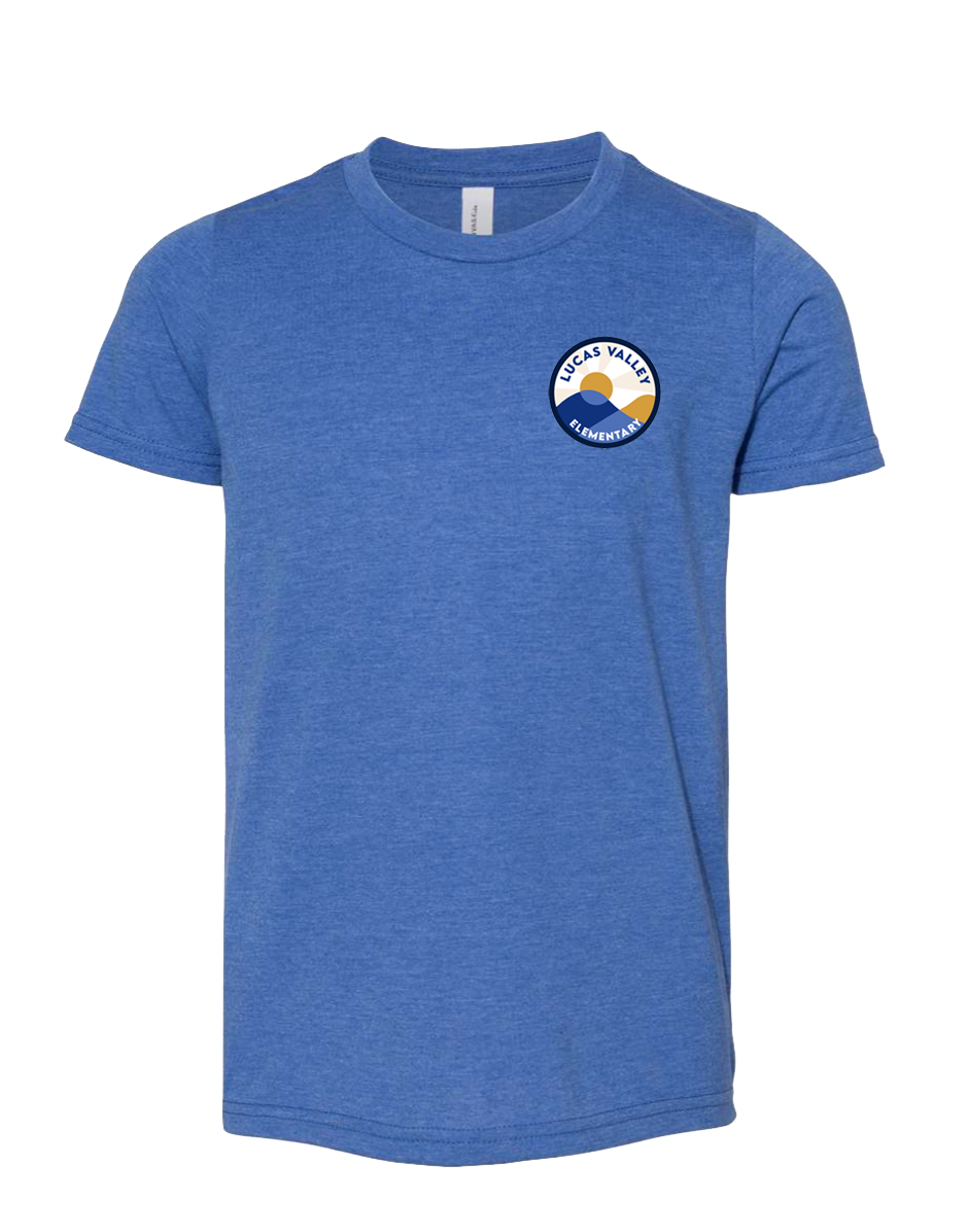 LVE Logo Tee - Youth - Heather True Royal