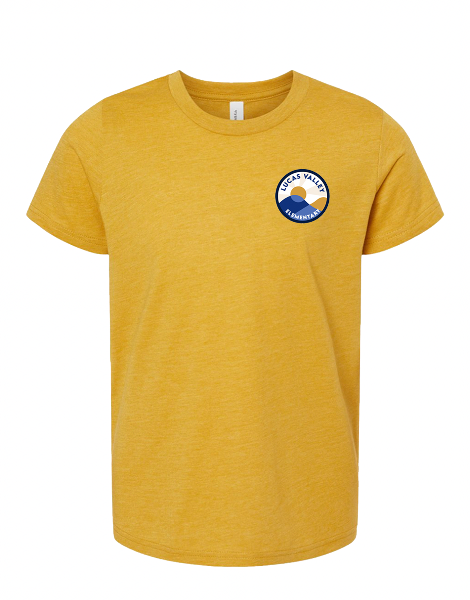 LVE Logo Tee - Youth - Heather Gold