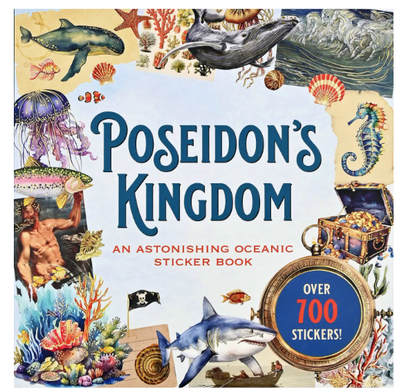 Poseidon's Kingdom Sticker Book