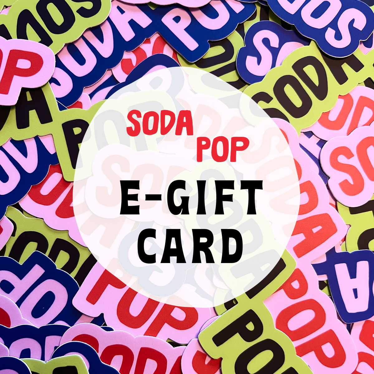 Soda Pop Gift Card
