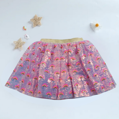 Tutu - Lavender Rainbow Sequin