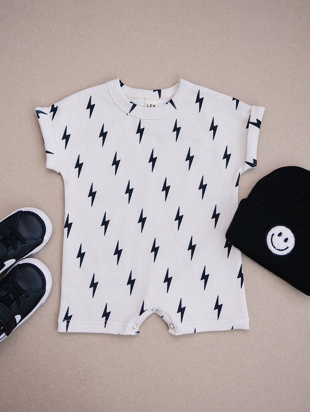 Lucky Panda Kids - Cotton Romper - Little Bolt