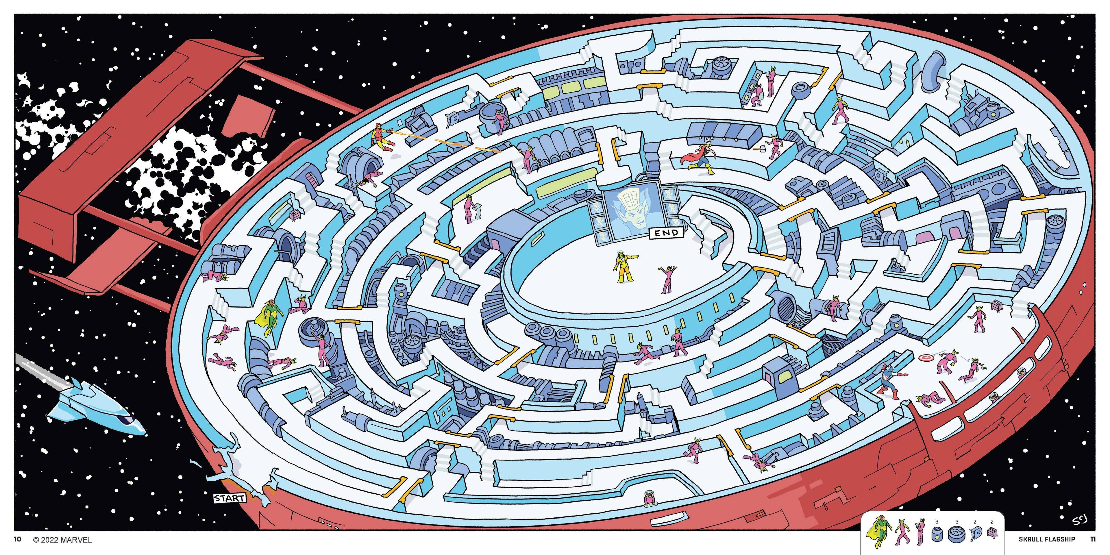 Chronicle Books - Marvel Mazes