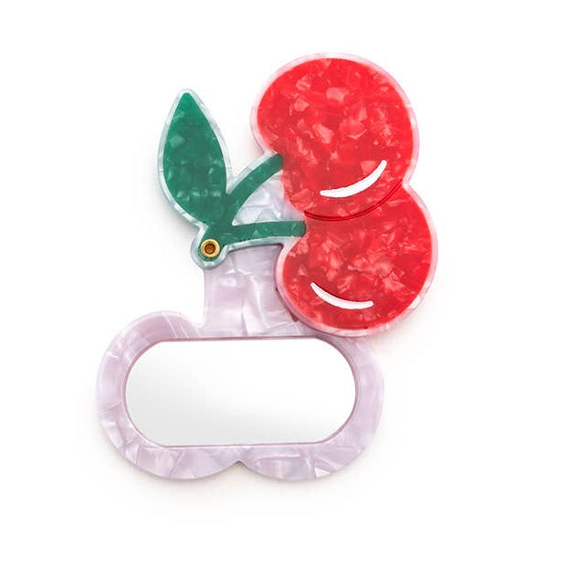Living Royal Compact Mirror - Cherries