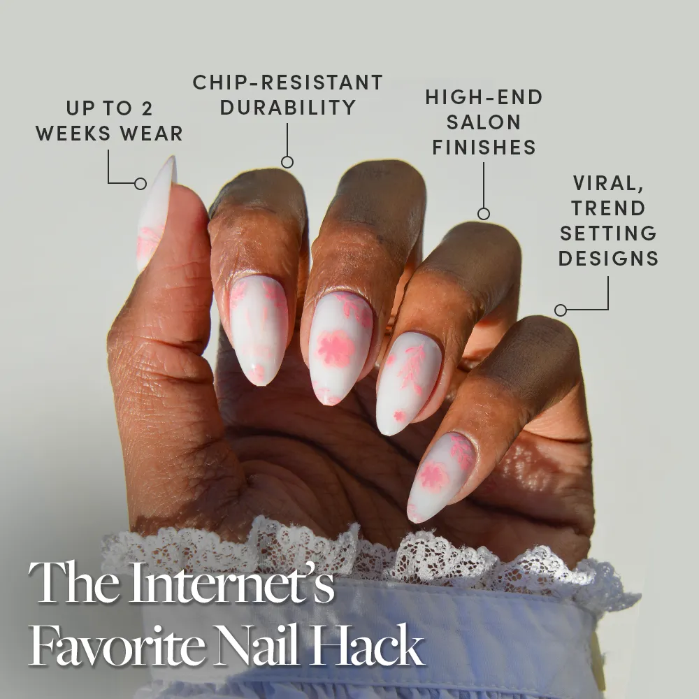 Glamnetic Press on Nails - Fleur Amour