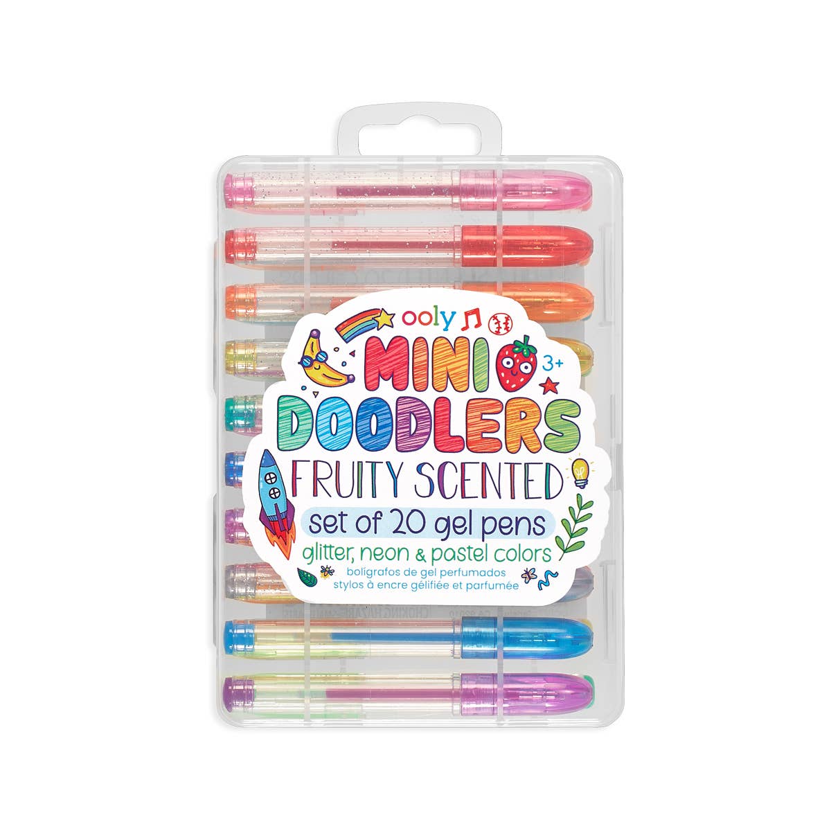 OOLY - Mini Doodlers: Fruity Scented Gel Pens