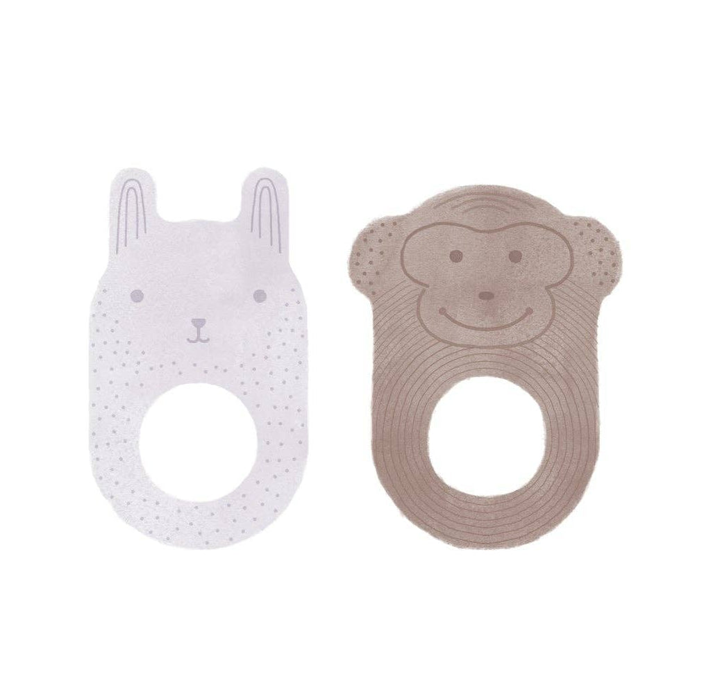 OYOY LIVING DESIGN - Ninka & Nelson Baby Teether (Pack of 2)