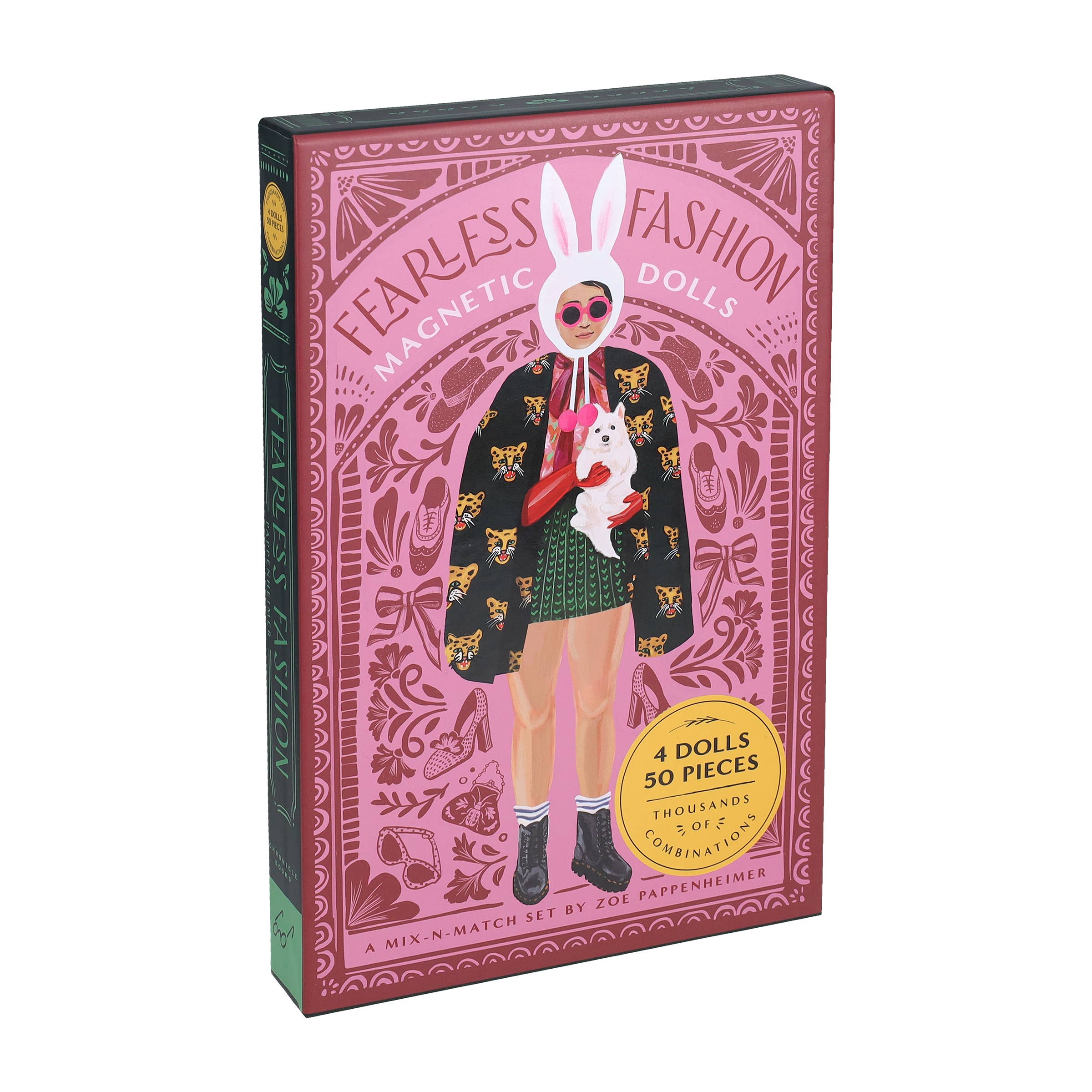 Chronicle Books - Fearless Fashion Magnetic Dolls