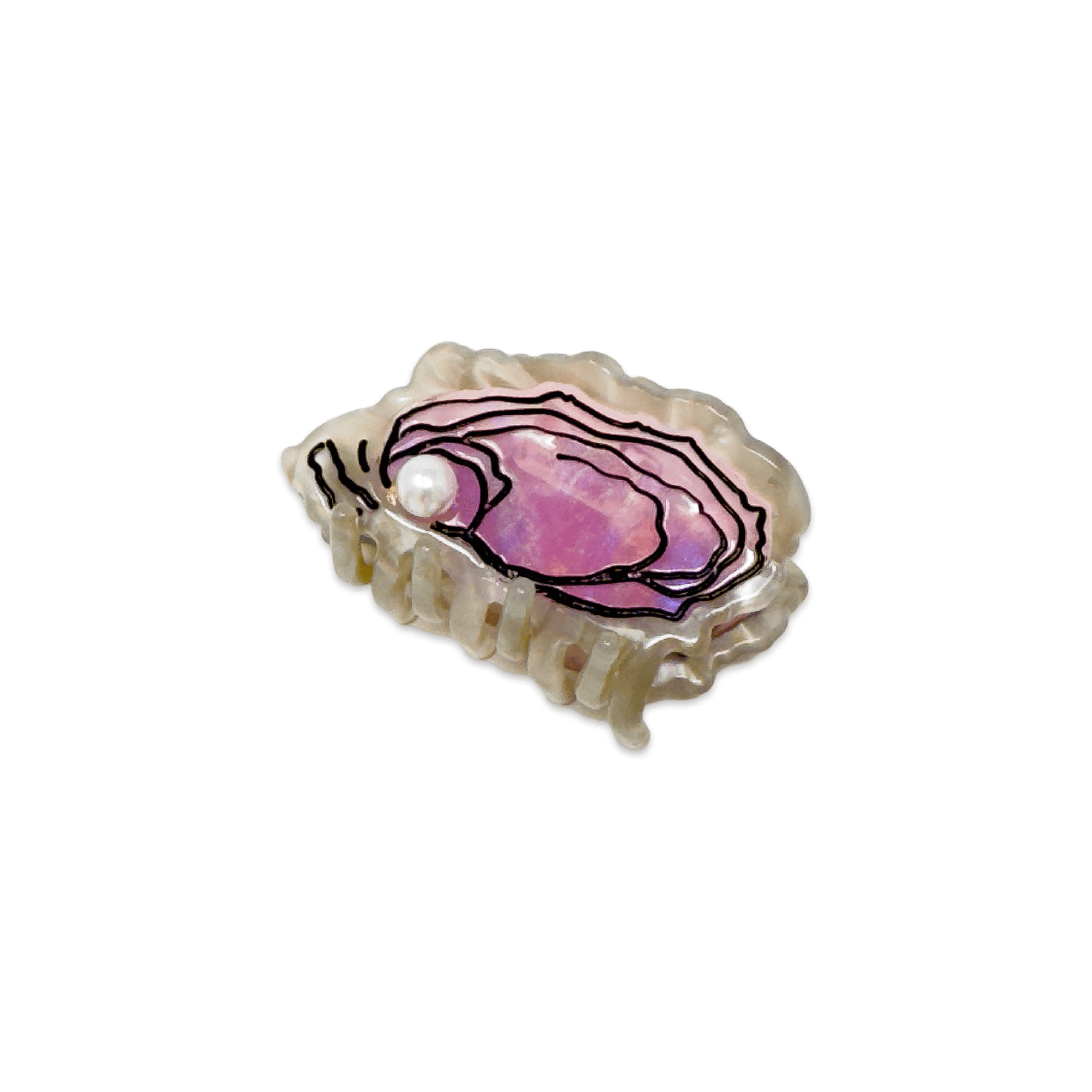 Jenny Lemons Hair Claw Clip - Mini Oyster