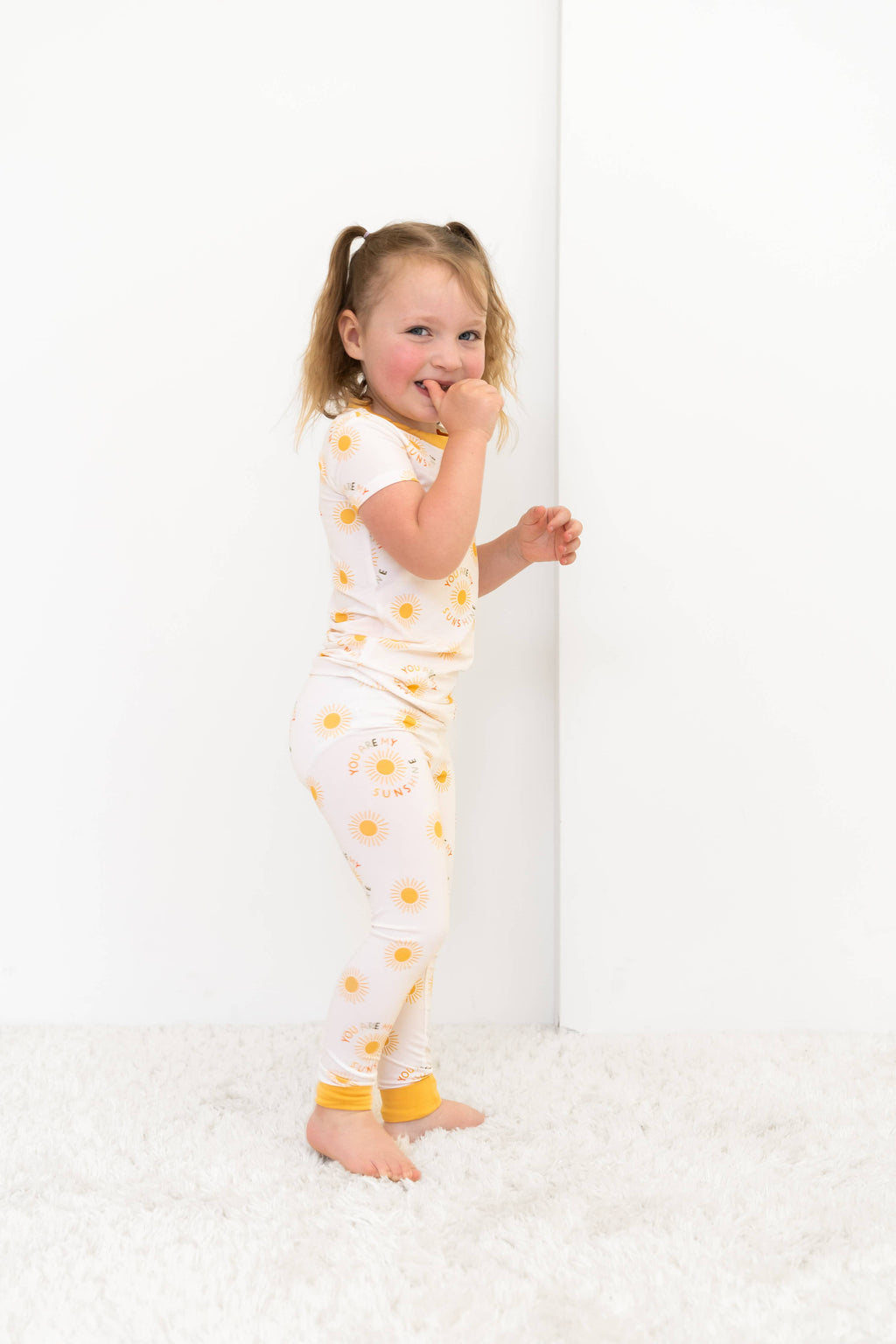 Hugga Babies Bamboo Two-Piece Set - You Are My Sunshine