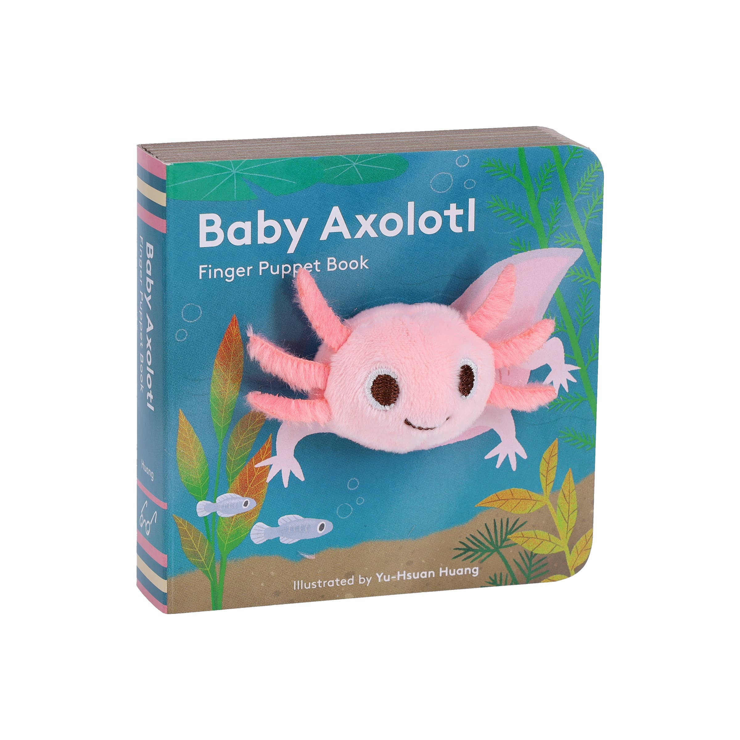Chronicle Books - Baby Axolotl: Finger Puppet Book