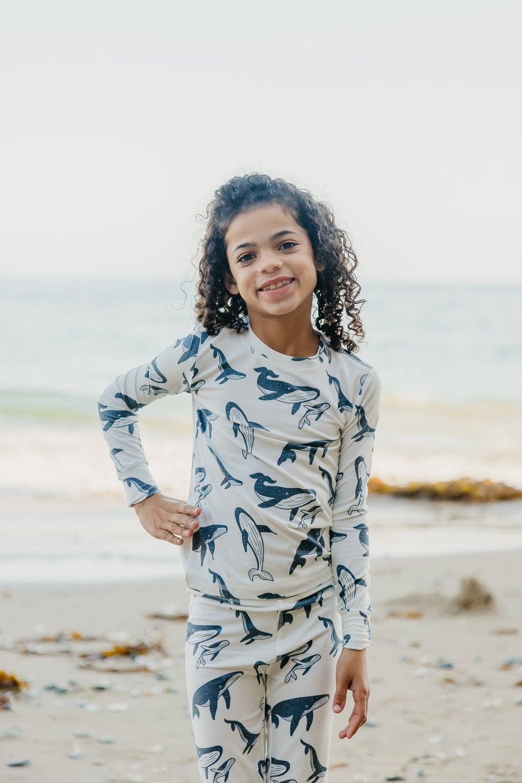 Copper Pearl Long Sleeve Pajama Set - Cove