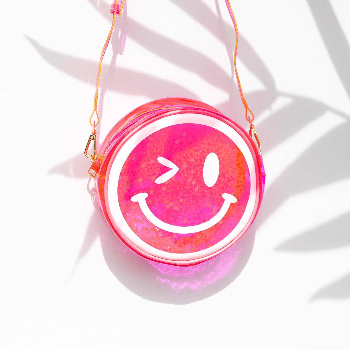 Bewaltz - Jelly Handbag - Pink Winky Face