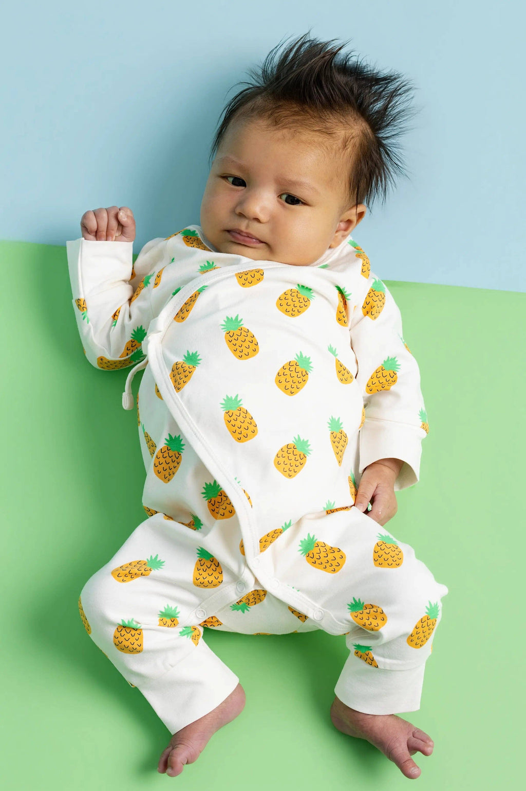 Monica + Andy Kimono Romper - Pineapple Party