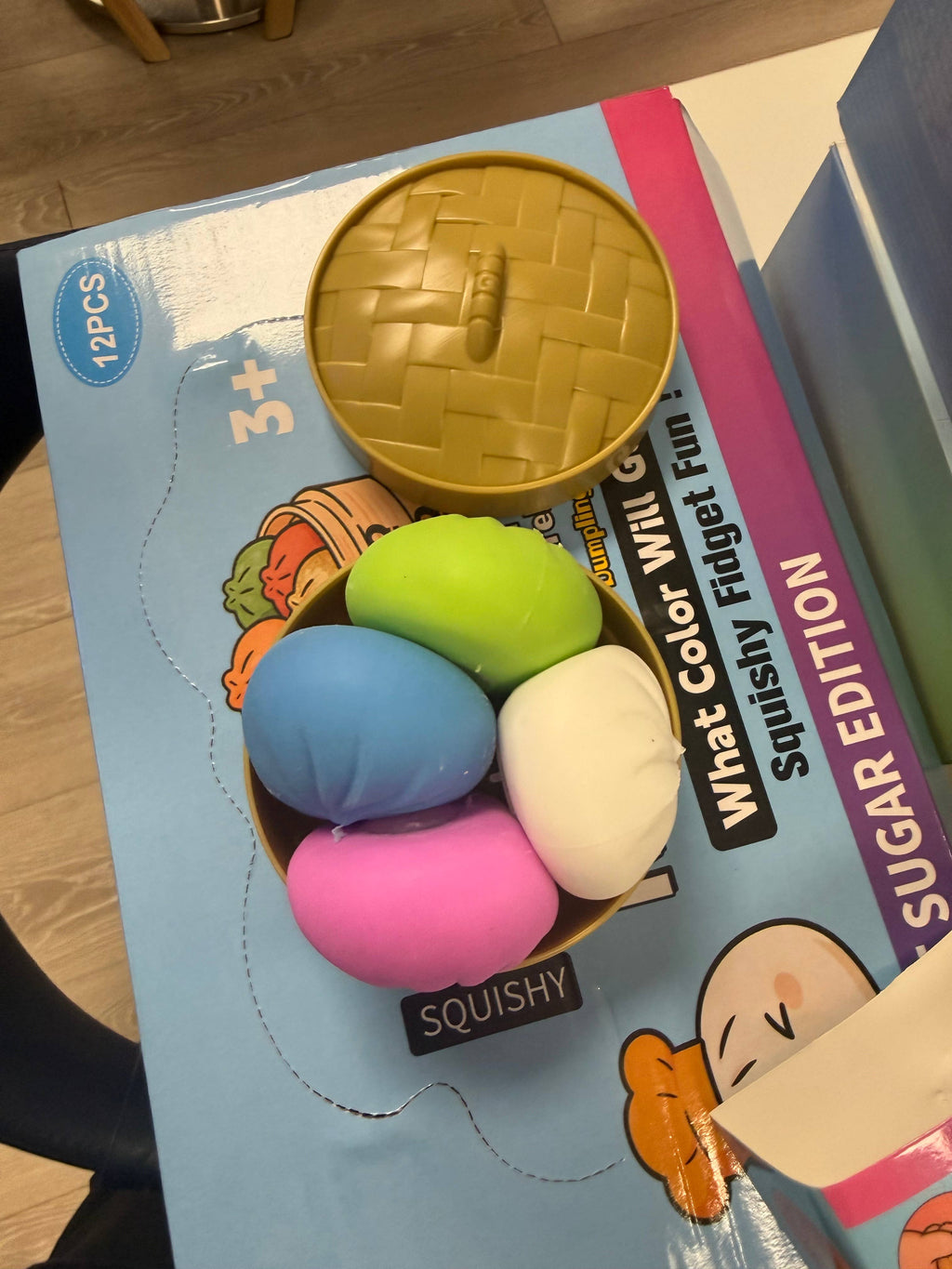 Mystery Dumpling Mini Squishys (Set of 4)