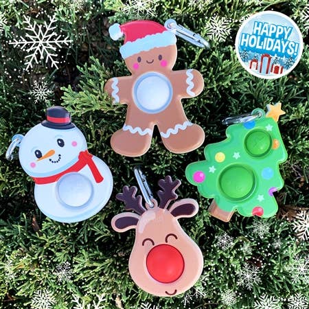 Top Trenz Inc - OMG! Mega Pop - Christmas Tree Keychain
