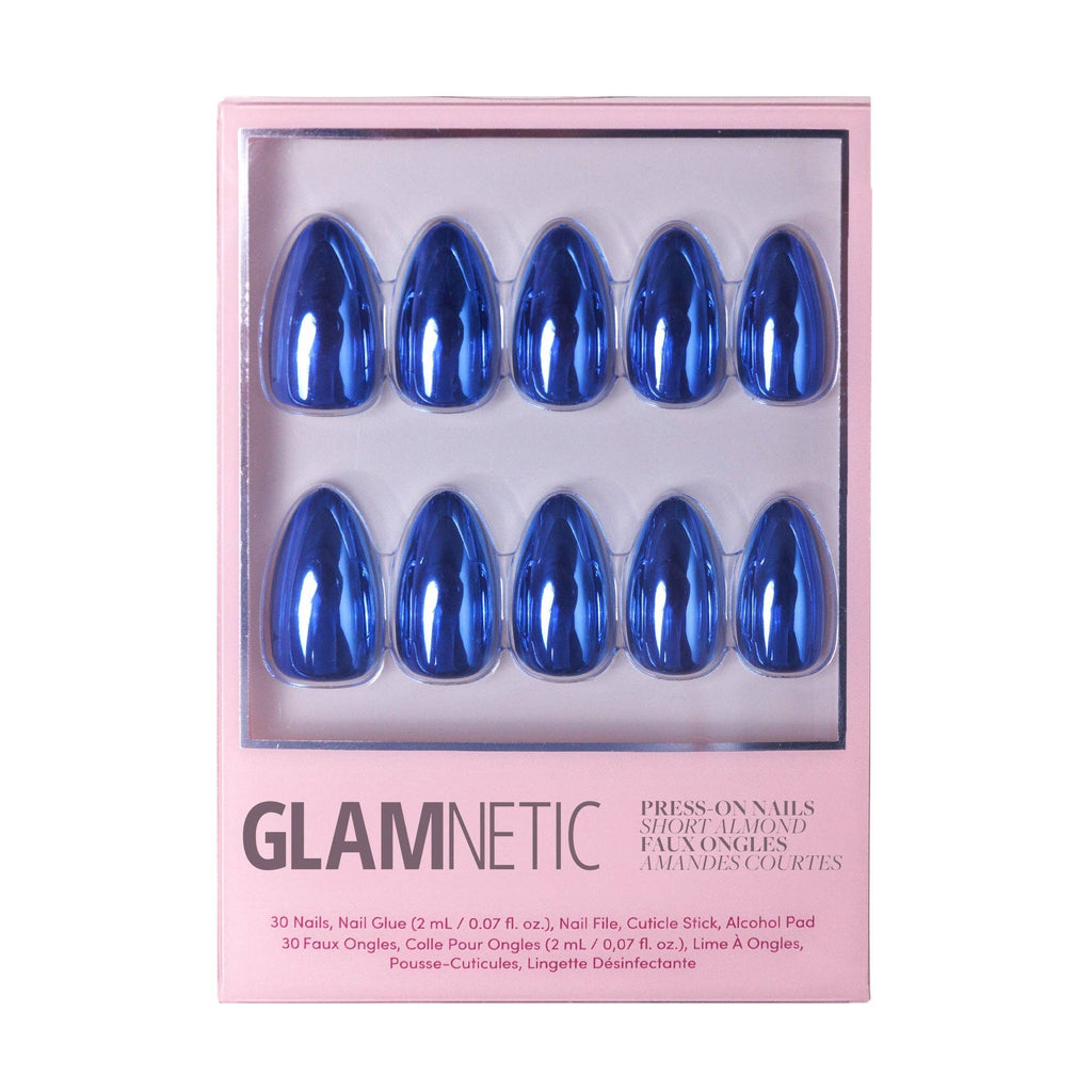 Glamnetic Press On Nails - Blue Steel