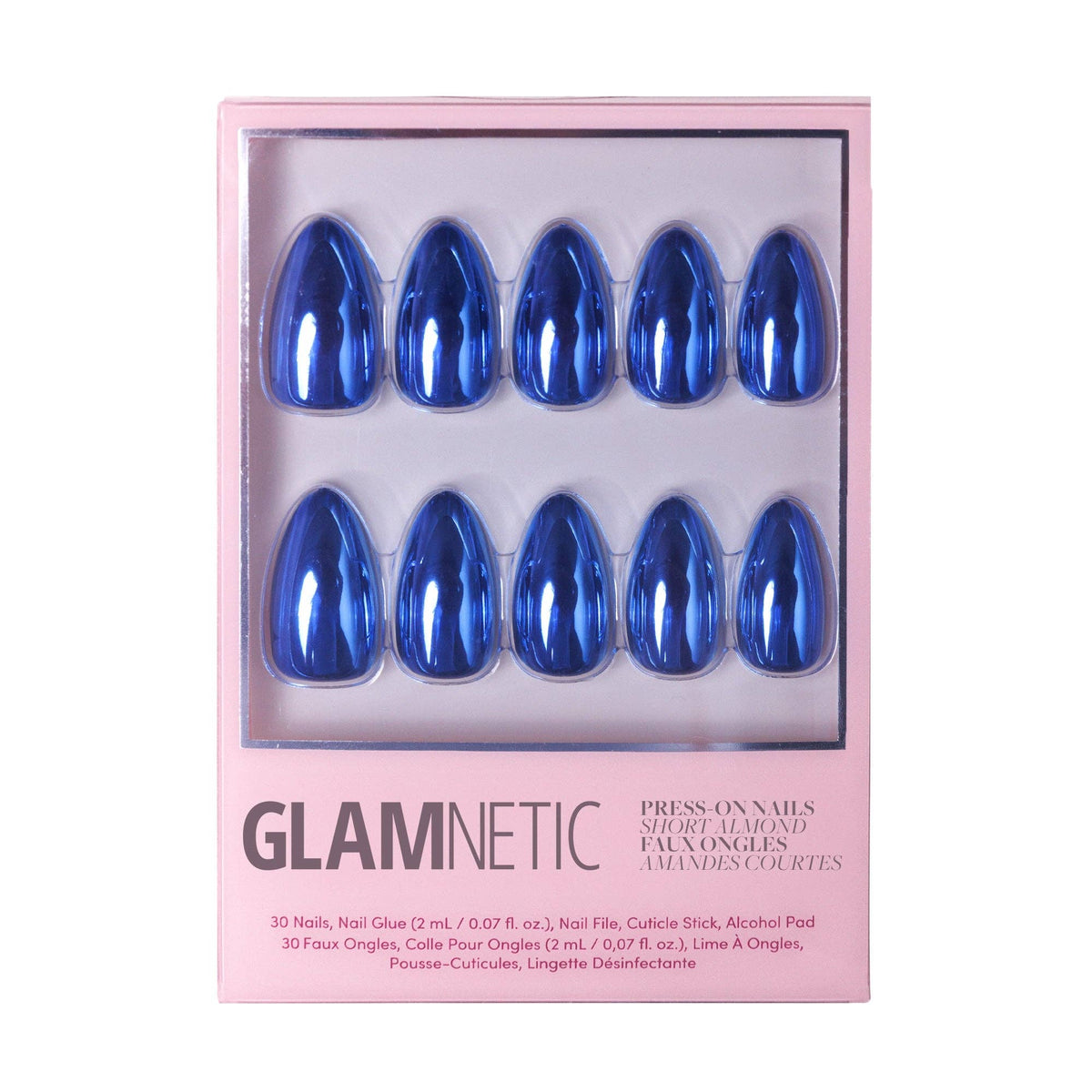 Glamnetic Press On Nails - Blue Steel