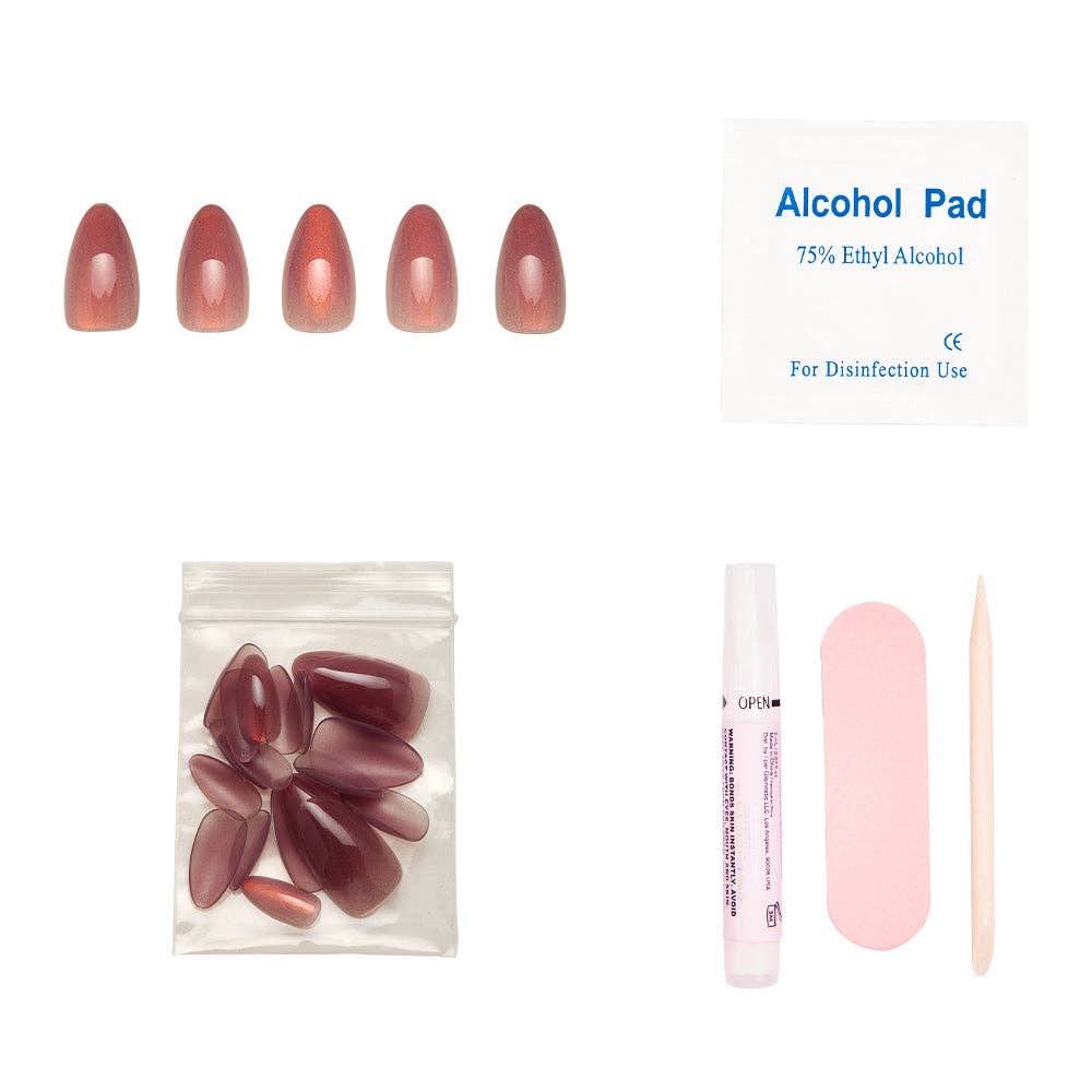 Glamnetic Press On Nails - Rosé