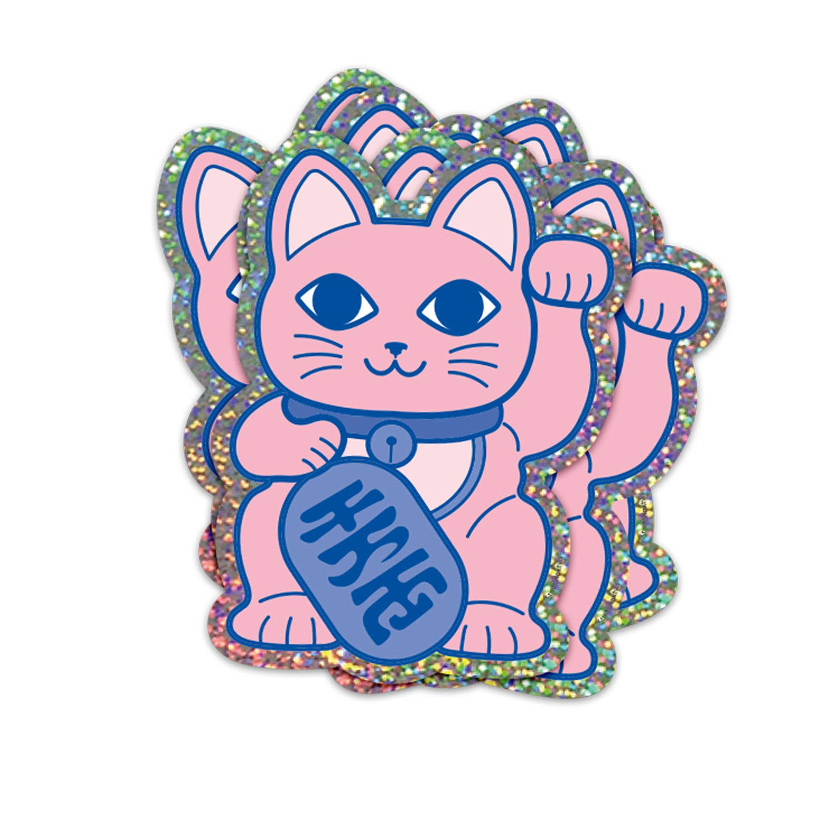 Studio Inktvis - Maneki Neko Lucky Cat Sticker