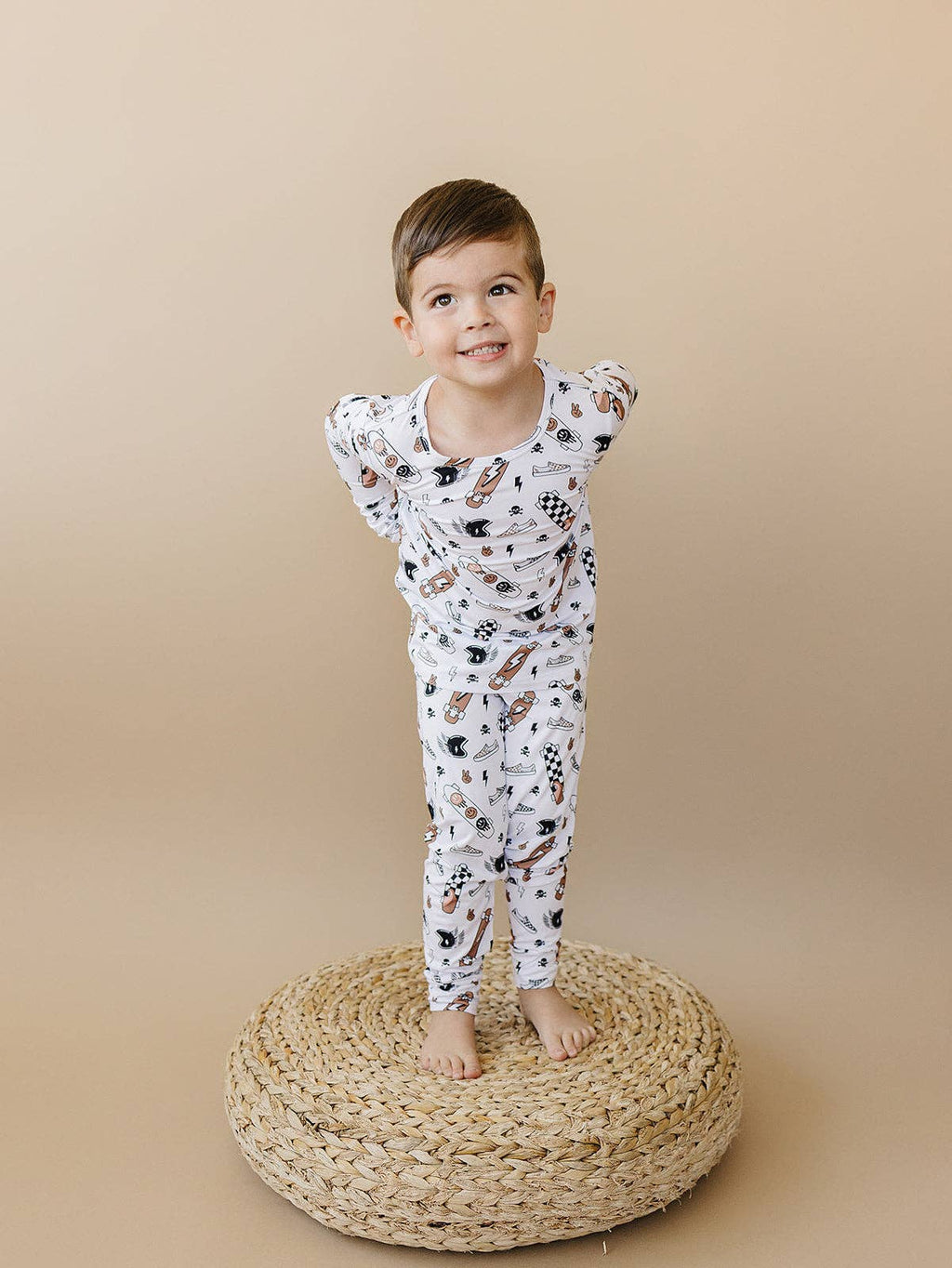 Lucky Panda Kids Bamboo Two Piece Set - Sk8er