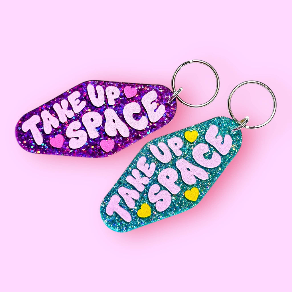 The Hissin' Kitten - Take Up Space Keychain