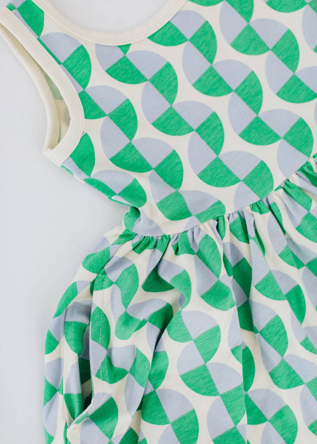 Good Apples Kids Sleeveless Twirl Dress - Retro Twirl