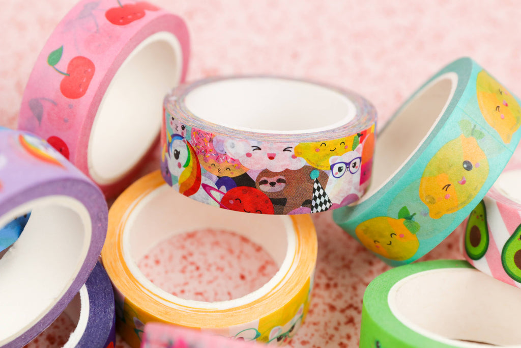 Studio Inktvis - Washi Tape Kawaii Unicorn, Yoda, etc.