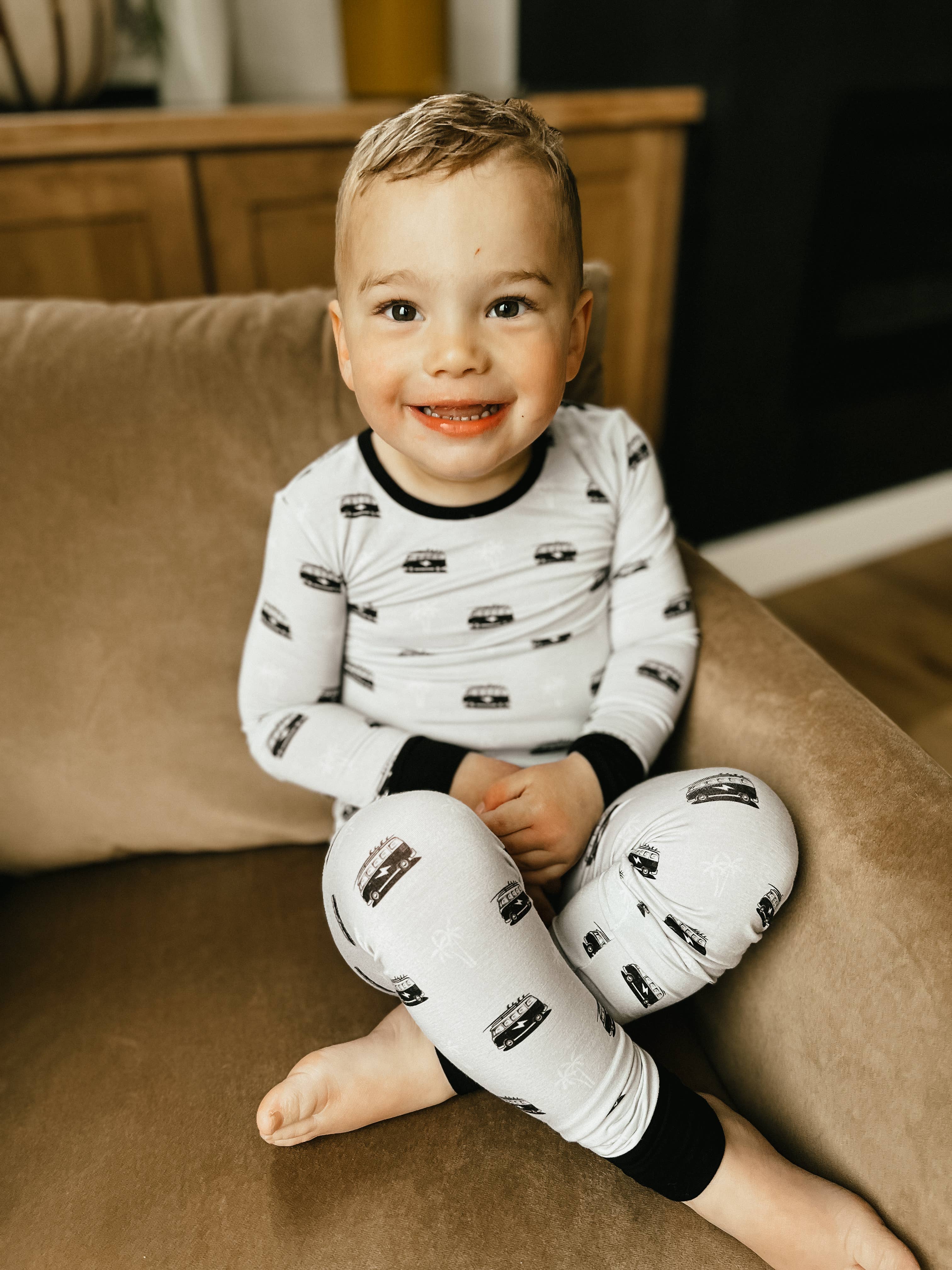 Wild Crew Bamboo PJs - Retro Van