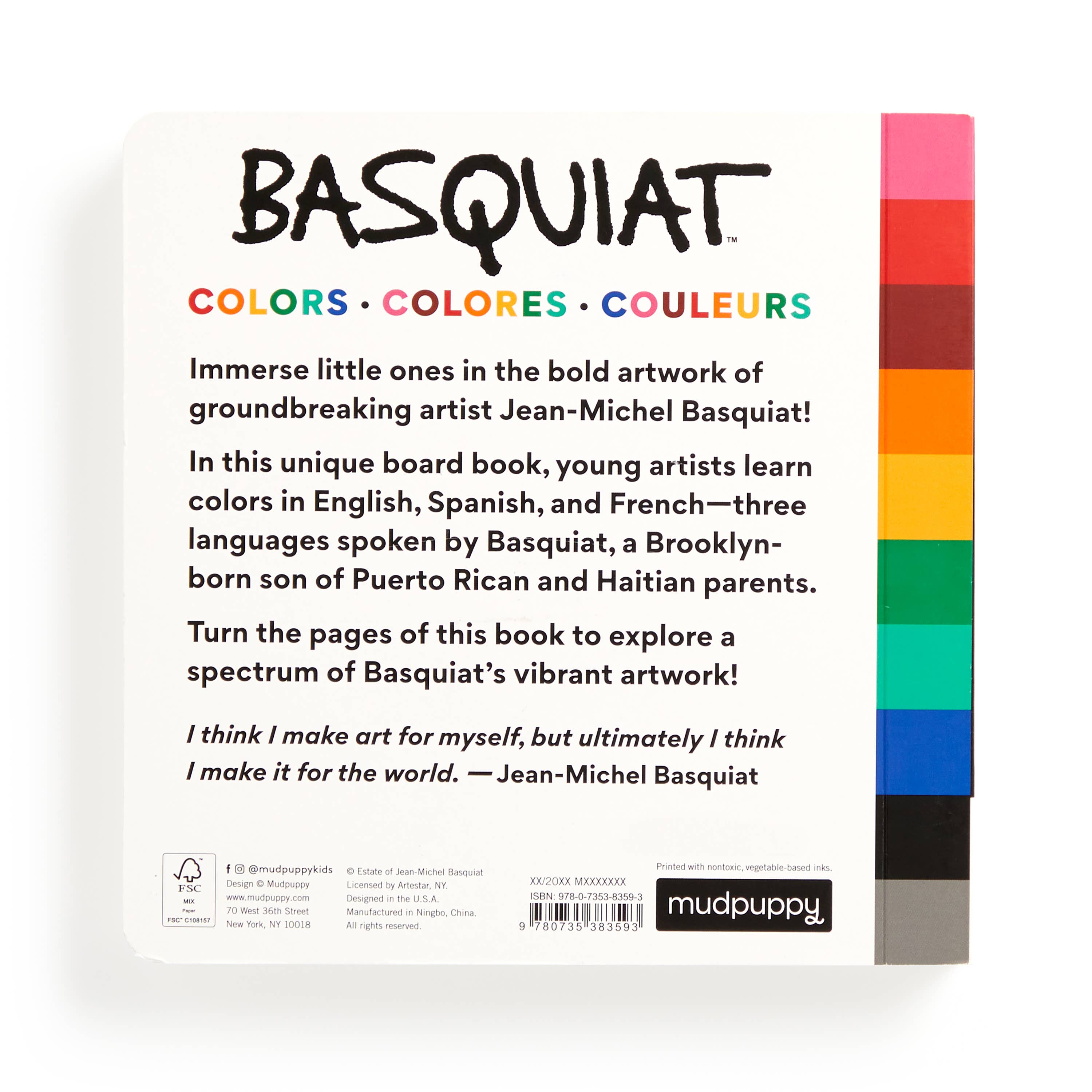 Chronicle Books - Basquiat Colors Board Book