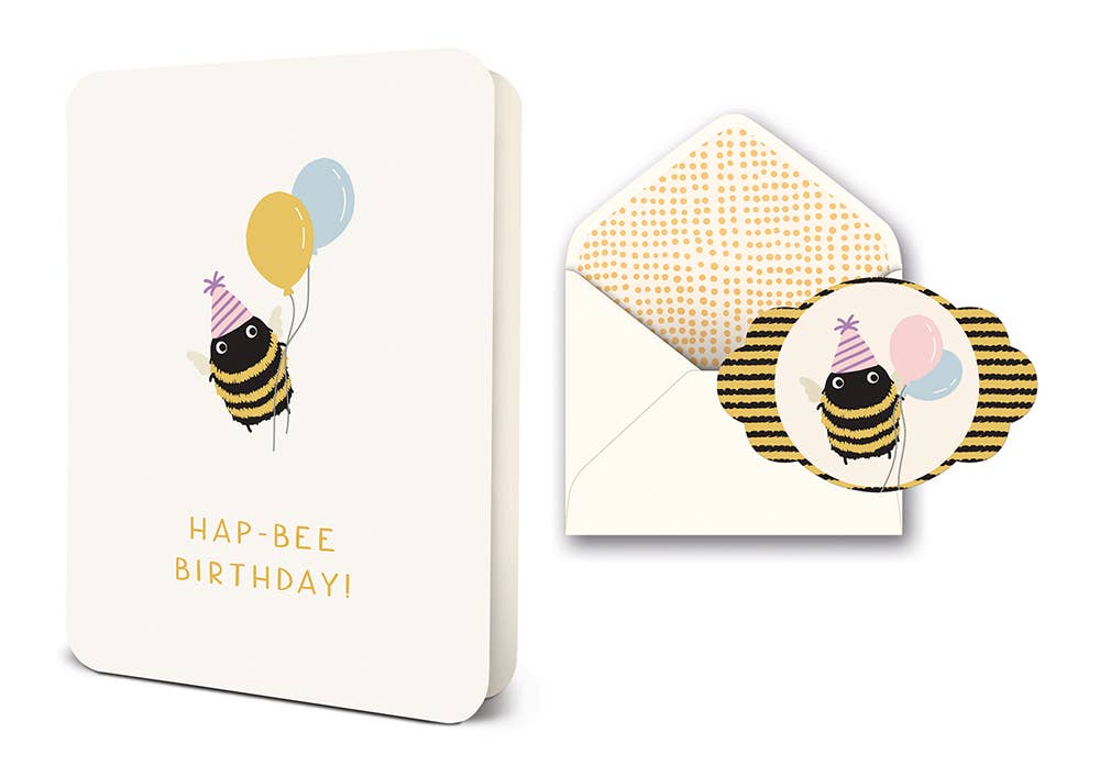 Studio Oh! - Hap-Bee Birthday Deluxe Greeting Card