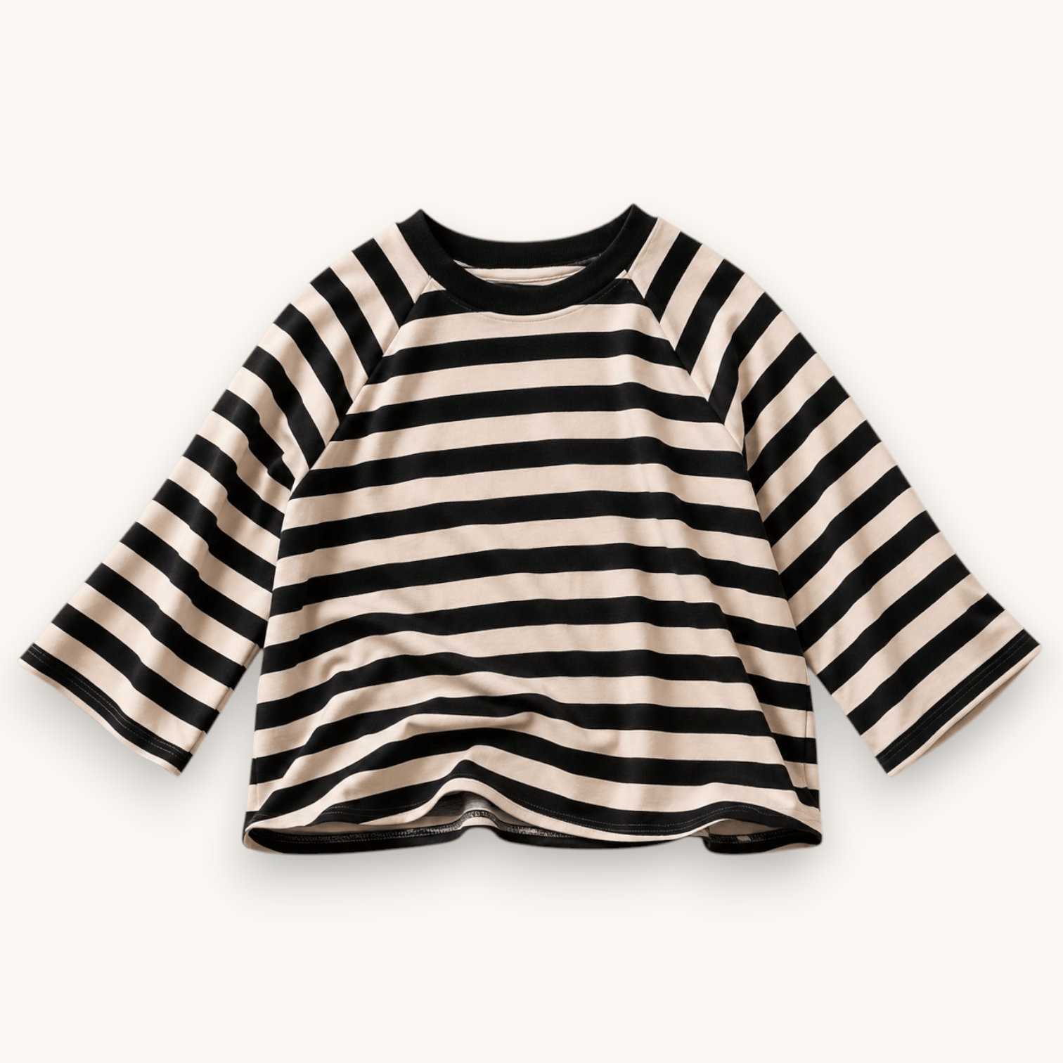 Best Day Ever Kids - Paris Stripe Raglan Tee