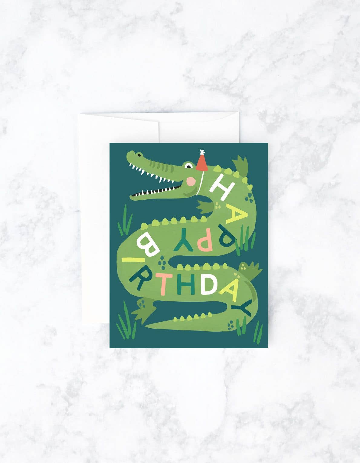 Idlewild Co. Greeting Card - Gator Birthday