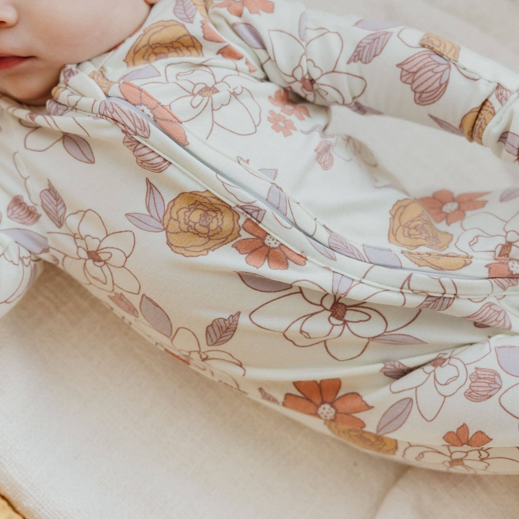Copper Pearl - Zip-Up Footie Pajama - Ferra