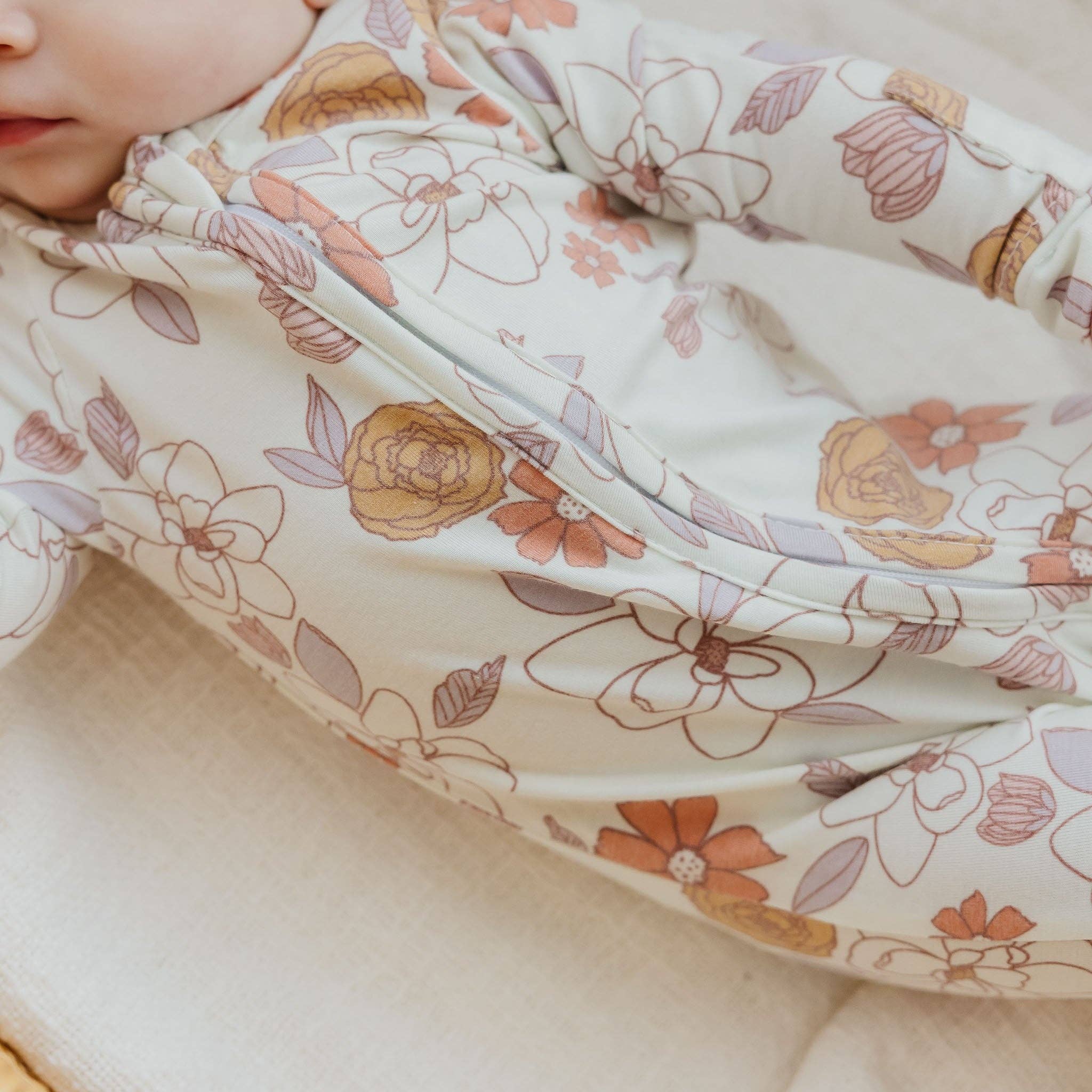 Copper Pearl - Zip-Up Footie Pajama - Ferra