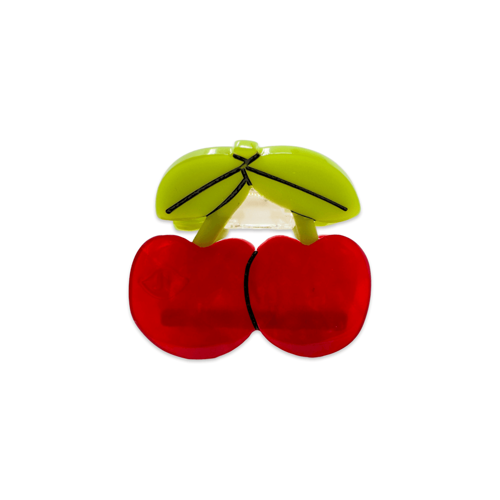 Jenny Lemons Hair Claw Clip - Mini Maraschino Cherries